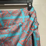 New Ashro Orange & Blue Belted pants Size 1X Photo 2