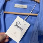 Faithfull the Brand NWT Isole Playsuit Women’s Small Mid Blue Cotton Resort Chic Photo 10