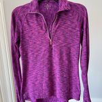 Athleta XS quarter zip pullover top athletic wear with thumb holes Photo 9