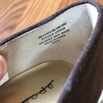 Apostrophe  Brown Faux Suede Heels Size 8 Photo 5