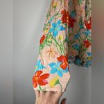 United Colors Of Benetton Floral Faux Wrap Top Sz XS Modal Photo 2