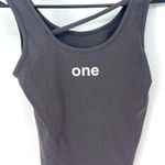 Women's activewear, crop workout, shirt, size‎ small, gray Photo 0