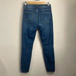 Current/Elliott Current Elliott Jeans Womens 26 Skinny Stiletto Mid Rise Distressed Knee Stretch Photo 3