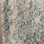 Nanette Lepore Mint Green Sleeveless Mock Neck Formal Lace Blouse Women SZ S Photo 3