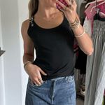 Amazon  black buckle tank top  Photo 0