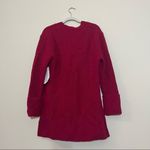 Athleta NWT Shasta V Neck Sweater Oversized Pink Wool Blend XS Photo 3