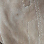 Michael Kors; Michael Brown Leather Suede Ladies' Trucker Jacket Medium Photo 3