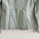 Peruvian Connection  90s sage green Linen cotton spring Blazer jacket Size 4 Photo 8
