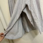 Daily Practice Heather Gray Knit Button Photo 2