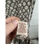 April Cornell Prairie Cottage Mini Dress Women XXS Green Ditsy Peasant Farmhouse Photo 4