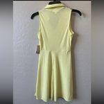 Nordstrom  Light Yellow Sleeveless Mini Dress Photo 1