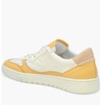 Miz Mooz  Veronica Leather Sneaker Lightweight Yellow/White Size 8 Euro 38,‎ NWT Photo 1