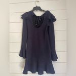 Free People Saylor x Blue Chase Knit Mini Ruffle Sweater Dress Size x-Small Photo 6