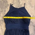 Reverie Navy Blue Evening Gown Size 2 Photo 5