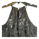 Show Me Your Mumu Show Me Your Mumu Gomez Mini Dress Fairy Glitzmother Black Halter Size Small Photo 7