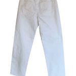 American Eagle NWOT  AE '90s Straight Jean white 14 Stretch Photo 6