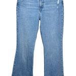 Levi's Premium 70's High Flare Jeans Womens 26 Blue Light Wash Distressed Denim Photo 0