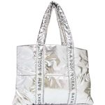 Bath & Body Works Silver Tote Bag Photo 1