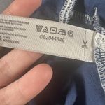 Free People FP Beach Shorts Womens Large Blue Cotton Elastic Waist Lounge Casual Summer Photo 7