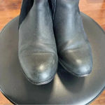 Eileen Fisher  Black Block Heel Booties size 7/5 Photo 2