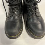 Dr. Martens Boots Serena Faux Fur Lined Lace Up Boots in Black Sz US 6/EU 37 GUC Photo 6