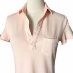 Frank & Eileen  Lauren Polo Dress Creamsicle Heritage Jersey 100% Cotton Size XS Photo 2