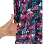 Haute Hippie Floral Print Silk Henley Shirt Dress S Photo 7