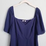 Baltic Born  Colette Navy Blue Sweatheart Midi Dress Photo 3