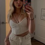 ZARA  strappy cropped crotchet tank  Photo 0