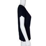 Nike Shirt Women Large Black Pink Slim Fit Tee Love Casual Basic Athleisure Photo 1