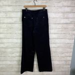 STAUD  Grayson Corduroy Wide Leg  Pant Navy Size 8 Photo 5