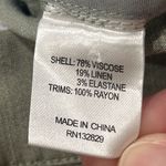 Lovers + Friends Pants Womens Small Wide Leg Light Green Pleated Pockets New Photo 4