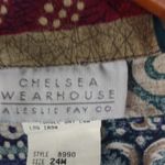 Leslie Fay Chelsea Warehouse 24W Rich Colors Top Plus Photo 6