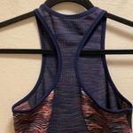 Adidas By Stella McCartney Space Dye Yoga Seamless Tank Top Size Small Blue Photo 8