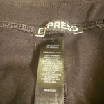 EXPRESS Classic Black Cotton Full Length Leggings with Beading Design - size L Photo 14