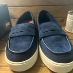 Style & Co New in box . Blue Suede Flats Moccasin Slip-On size 7.5 Photo 3