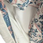 Madewell  Flora Paisley Silk Shift Dress Cap Sleeve Relaxed Boxy Tunic Sz M Photo 7