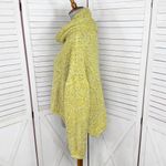 Anthropologie Chelsea & Theadore BFF Oversized Cowl Neck Crop Sweater Quince Yellow Small Photo 2