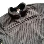 Avalanche  Black Ribbed Quarter Snap Pullover Sweatshirt size Large Photo 1