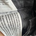 Hollister High Rise Mom Shorts Cuffed Hem Black Wash Fade 26 Photo 5