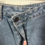 Classic Blue Denim Midi Skirt with Criss Cross Waist Size undefined Photo 2