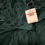 Free People XS New Adella Slip Dress Hunter Green New Photo 8