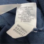 J. Jill Textured Cotton Pants Navy Blue & White Pinstripe Size Medium Coastal Photo 6