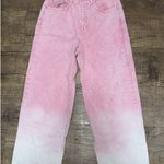 Urban Outfitters BDG High rise baggy pink gradient ombre jeans Photo 2