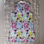 Tommy Bahama  Golf Sleeveless Golf Vibrant Leaf Print Tennis Dress - Medium Photo 2