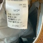 Levi's Women's Light Blue Denim 501 High-Rise Mid-Thigh Jean Shorts Size 24 Photo 5