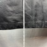 Vintage Lilli Ann Collection Genuine Leather Pencil Skirt – Size 10 Black Photo 3