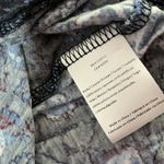 Anthropologie One‎ September Embroidered Tank Top Sleeveless Tiered Blue Floral  Photo 4