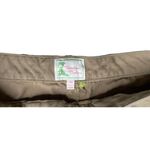 Womens Bamboo Traders Embroidered Palm Tree High Rise Chino Khaki Capri Pants 10 Photo 3