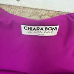 Chiara Boni  Elegant Fitted Formal Ingalee Square-Neck Peplum Dress Size 38 Photo 11